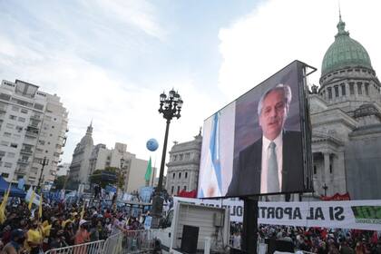 El acto por el Día de la Militancia
