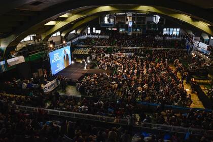 El acto se realizó en el estadio Ferro, en Caballito