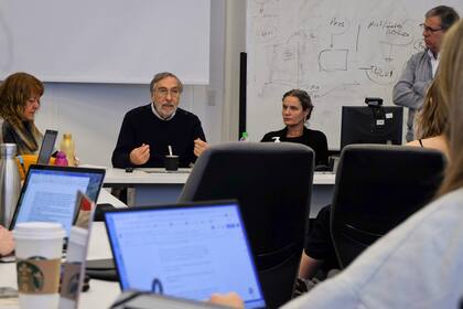 El actor contestó todas las preguntas de la conferencia de prensa que se prologó por más de una hora