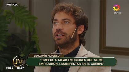 El actor contó que bajó 13 kilos después de que lo desvincularon de la serie porque no podía procesar la comida