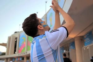 Quién es el actor de Hollywood que alienta en cada partido a la selección argentina