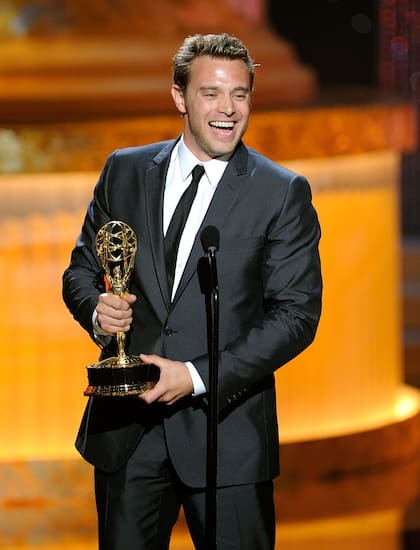 El actor, durante la ceremonia de los Emmy en 2010