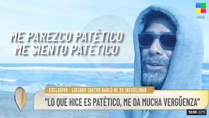 El actor enfrentó los micrófonos desde una playa bonaerense para explicar las consecuencias de su accionar