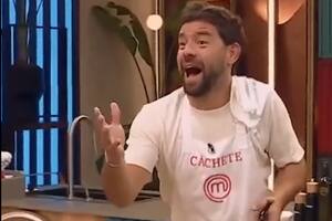 El peligroso accidente de Cachete Sierra en MasterChef y el desopilante comentario de Eva Anderson
