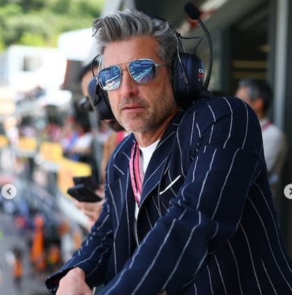 El actor estadounidense es un fanático de los autos (Foto: @F1)