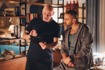 El actor estuvo involucrado con el proyecto tanto delante como detrás de cámaras. Según contó a LA NACION, participó de la selección del elenco y en todo el área de producción