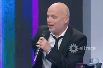 El actor fue el jurado invitado de la emisión del martes de Los 8 escalones (Foto: Captura de TV / eltrece)