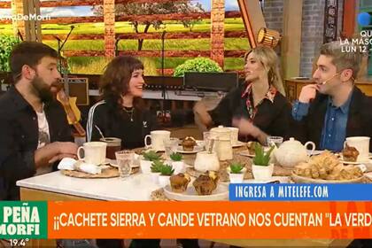El actor habló de su infancia durante el programa La peña de morfi