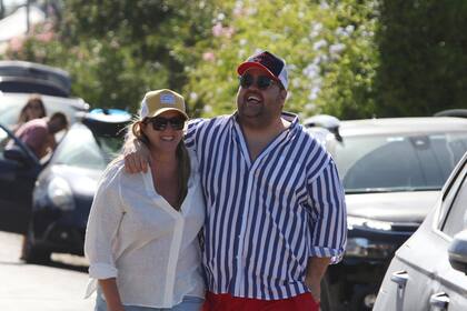 El actor invitó a su esposa a almorzar en un exclusivo restaurante de José Ignacio