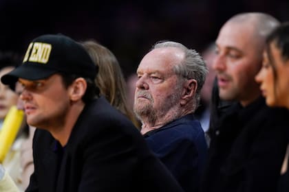 El actor Jack Nicholson durante su última aparición pública