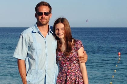 El actor junto a su única hija, Meadow