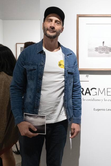 El actor Luciano
Cáceres, amigo de la
pareja, dijo presente.