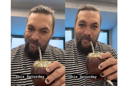 El actor pareció tomando mate y revolucionó las redes