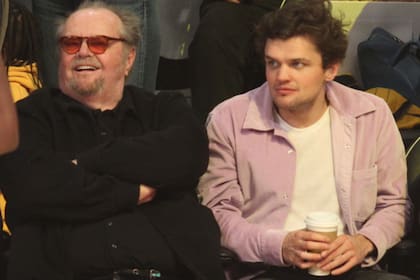 Ray, el hijo de 26 años del actor, comparte la pasión de su padre por los Lakers