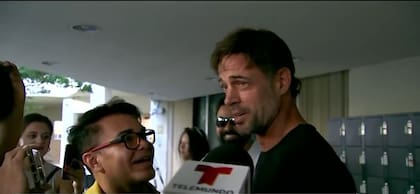 El actor rompió el silencio tras su salida de la cárcel en la que se encontraba luego de ser arrestado en un restaurante argentino de Weston