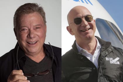 El actor William Shatner viajó al espacio con Blue Origin, de Jeff Bezos, y se convirtió en la persona más longeva en hacerlo