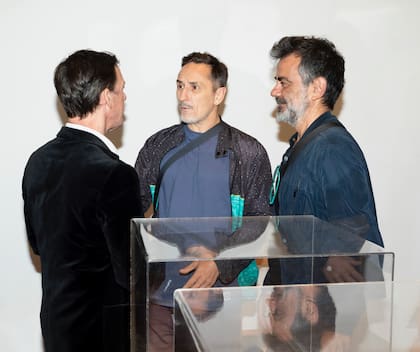 El actor y coreógrafo Carlos Casella, parte de los invitados a la inauguración