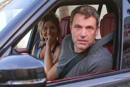Amor furtivo: Aflleck y la modelo Shauna Sexton