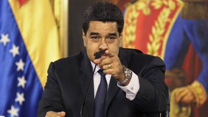 El actual mandatario venezolano, Nicolás Maduro, en crisis