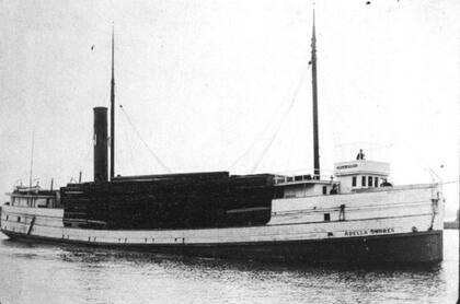 El Adella Shores se hundió en 1909 con 14 tripulantes