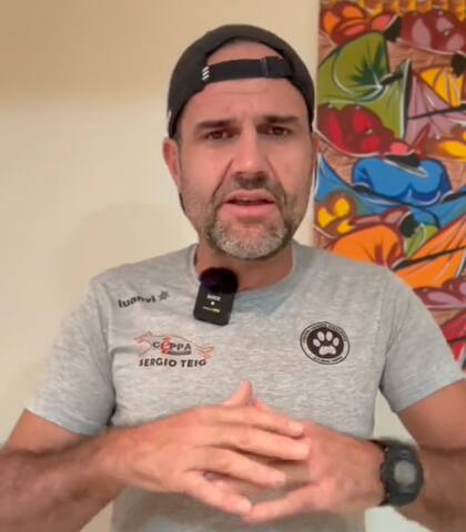 El adiestrador canino es muy popular en redes sociales (Captura: @sergio_teig)