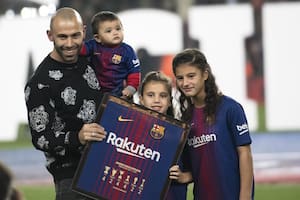 "Ojalá no sea un adiós a Barcelona sino un hasta luego", deseó Mascherano