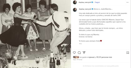 El adiós público de Nancy Dupláa a su madre