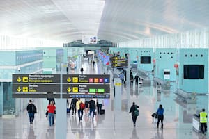 El aeropuerto de Barcelona El Prat