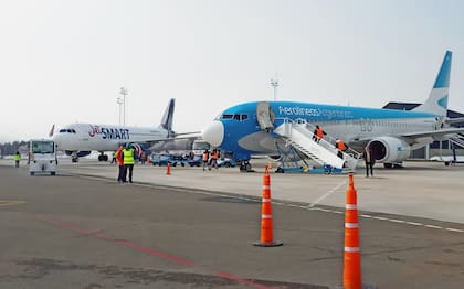El aeropuerto de Chapelco tiene un rol clave para el turismo provincial (Foto: aeropuertochapelco.com)