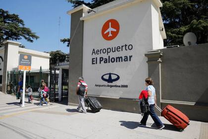 El aeropuerto de El Palomar, cuando todavía estaba operativo