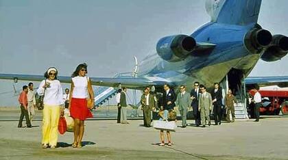 El aeropuerto de Kandahar en los años 70
