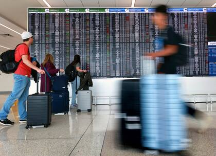 El Aeropuerto de Orlando recibe a diario a miles de personas