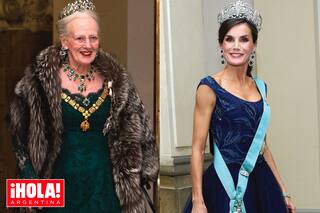 “Rivales” de un impactante duelo de tiaras y joyas durante la visita de los reyes de España a Dinamarca