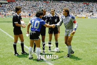 Aplausos en Cannes para el documental argentino sobre el partido de “la mano de Dios”