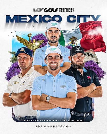 El afiche oficial con el torneo que se realiza esta semana en México