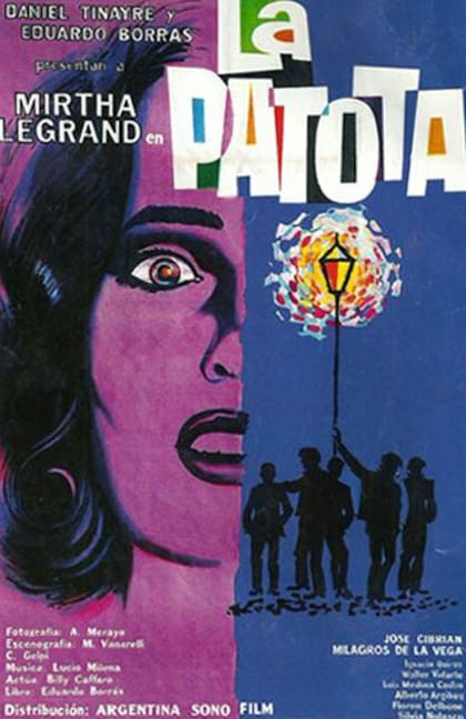 El afiche original de La Patota