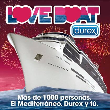 El afiche que promociona el crucero recientemente lanzado