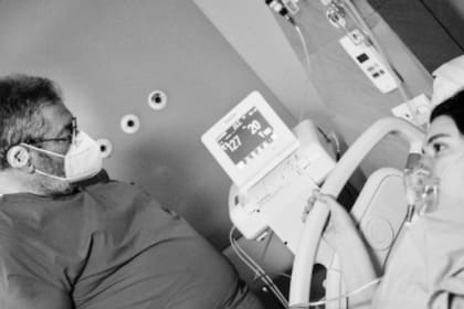 El agradecimiento a los médicos que la acompañaron en este difícil proceso