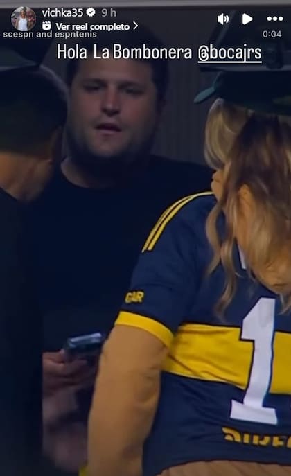 El agradecimiento de Azarenka tras su visita a La Bombonera