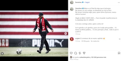 El agradecimiento de Dani Alves