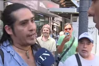 Agredieron a un cronista de LN+ durante los incidentes en la avenida Corrientes