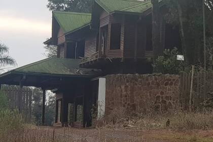 El ahora abandonado complejo turístico que la banda narco había instalado en la localidad misionera de Montecarlo para lavar el dinero originado en el tráfico de drogas