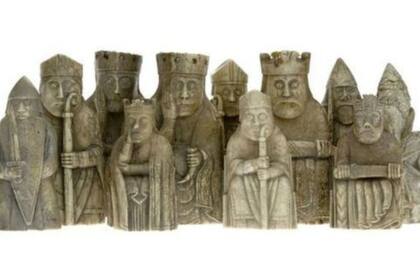El ajedrez de Lewis data del siglo XII y hoy se exhiben en museos de Londres y de Edimburgo