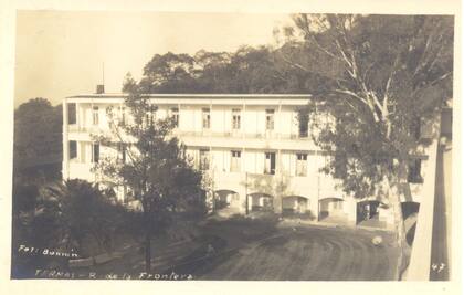 El ala donde estaba el laboratorio, y el cuarto que ocupaba el fotógrafo Mateo Bonnin durante las temporadas.