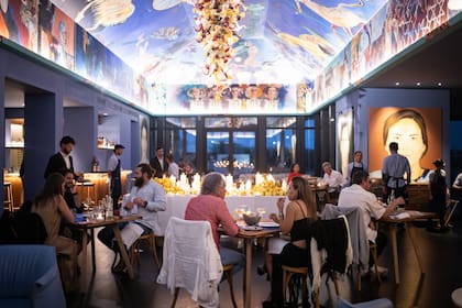 El ala principal del restaurante Zodíaco, dentro de las instalaciones de Vik, en José Ignacio