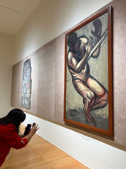 "El alanceado", de la serie "Los teúles" (1947), de José Clemente Orozco