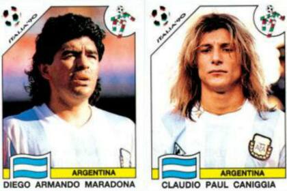 El álbum de figuritas de Italia 90 estuvo a cargo de Panini y tenía 448 cromos. Fue la última de Maradona: Upper Deck (fue el oficial) no lo incluyó en 1994
