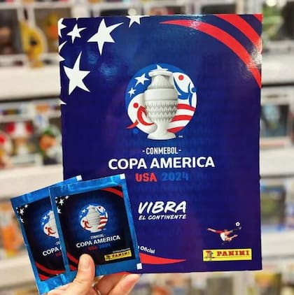 El álbum de figuritas de la Copa América 2024