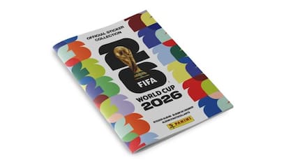 El álbum de Panini con la portada de América (Canadá-Estados Unidos)