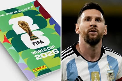 El álbum del Mundial 2026 junto al astro argentino y capitán de la selección, Lionel Messi